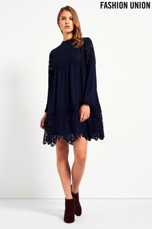 Fashion Union Lace Dress